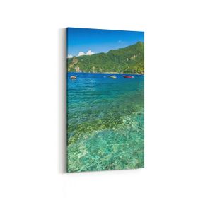 Olla 13275DD Doğa Manzara Görseli Dikey Dar 30x60 cm Kanvas Tablo