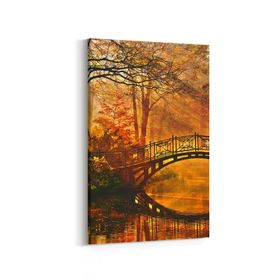 Olla 13277D Doğa Manzara Görseli Dikey 20x30 cm Kanvas Tablo