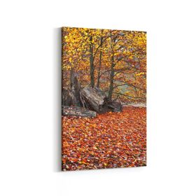 Olla 13279D Doğa Manzara Görseli Dikey 20x30 cm Kanvas Tablo