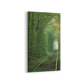 Olla 13296DD Doğa Manzara Görseli Dikey Dar 30x60 cm Kanvas Tablo