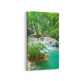 Olla 13301DD Doğa Manzara Görseli Dikey Dar 30x60 cm Kanvas Tablo