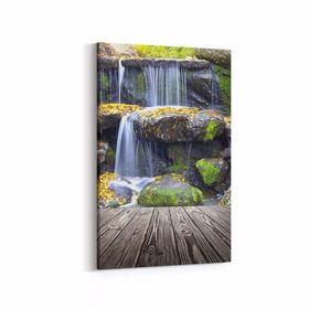 Olla 13310D Doğa Manzara Görseli Dikey 20x30 cm Kanvas Tablo