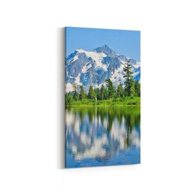 Olla 13319DD Doğa Manzara Görseli Dikey Dar 30x60 cm Kanvas Tablo