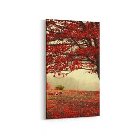 Olla 13338DD Doğa Manzara Görseli Dikey Dar 30x60 cm Kanvas Tablo