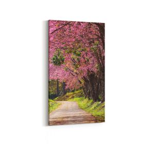 Olla 13347DD Doğa Manzara Görseli Dikey Dar 30x60 cm Kanvas Tablo