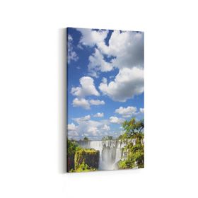 Olla 13348DD Doğa Manzara Görseli Dikey Dar 30x60 cm Kanvas Tablo