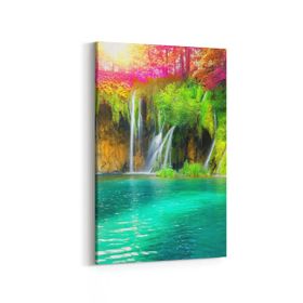 Olla 13360D Doğa Manzara Görseli Dikey 20x30 cm Kanvas Tablo
