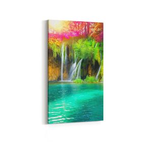 Olla 13360DD Doğa Manzara Görseli Dikey Dar 30x60 cm Kanvas Tablo