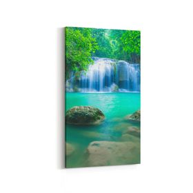 Olla 13362DD Doğa Manzara Görseli Dikey Dar 30x60 cm Kanvas Tablo