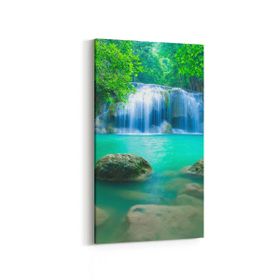 Olla 13362DD Doğa Manzara Görseli Dikey Dar 30x60 cm Kanvas Tablo