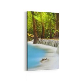 Olla 13363DD Doğa Manzara Görseli Dikey Dar 30x60 cm Kanvas Tablo
