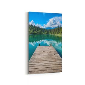 Olla 13386DD Doğa Manzara Görseli Dikey Dar 30x60 cm Kanvas Tablo