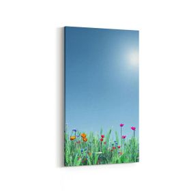 Olla 13397DD Doğa Manzara Görseli Dikey Dar 30x60 cm Kanvas Tablo