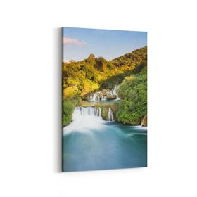 Olla 13398D Doğa Manzara Görseli Dikey 20x30 cm Kanvas Tablo