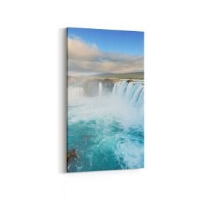 Olla 13399DD Doğa Manzara Görseli Dikey Dar 30x60 cm Kanvas Tablo