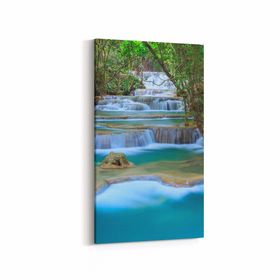 Olla 13402DD Doğa Manzara Görseli Dikey Dar 30x60 cm Kanvas Tablo