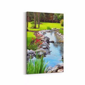 Olla 13403D Doğa Manzara Görseli Dikey 20x30 cm Kanvas Tablo