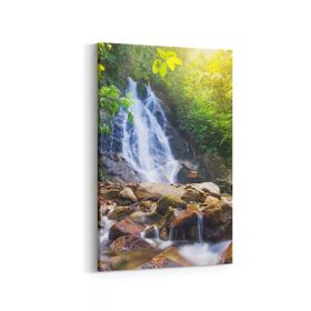 Olla 13407D Doğa Manzara Görseli Dikey 20x30 cm Kanvas Tablo