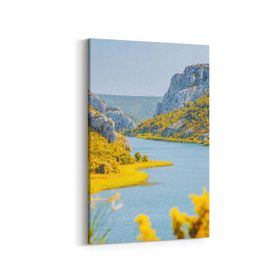 Olla 13408D Doğa Manzara Görseli Dikey 20x30 cm Kanvas Tablo