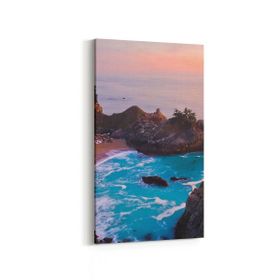 Olla 13409DD Doğa Manzara Görseli Dikey Dar 30x60 cm Kanvas Tablo