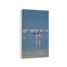 Olla 13427DD Doğa Manzara Görseli Dikey Dar 30x60 cm Kanvas Tablo
