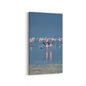 Olla 13427DD Doğa Manzara Görseli Dikey Dar 30x60 cm Kanvas Tablo