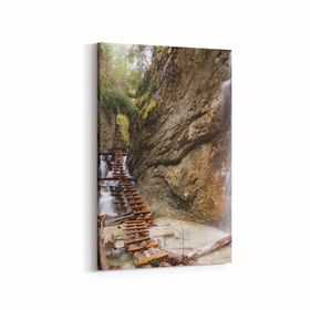 Olla 13433D Doğa Manzara Görseli Dikey 20x30 cm Kanvas Tablo