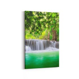 Olla 13440D Doğa Manzara Görseli Dikey 20x30 cm Kanvas Tablo