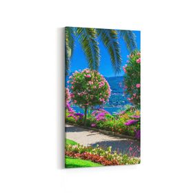 Olla 13443DD Doğa Manzara Görseli Dikey Dar 30x60 cm Kanvas Tablo
