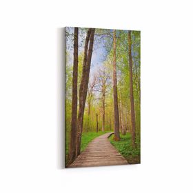 Olla 13445DD Doğa Manzara Görseli Dikey Dar 30x60 cm Kanvas Tablo
