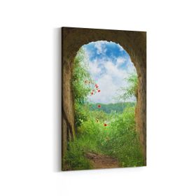 Olla 13452D Doğa Manzara Görseli Dikey 20x30 cm Kanvas Tablo