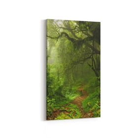 Olla 13455DD Doğa Manzara Görseli Dikey Dar 30x60 cm Kanvas Tablo