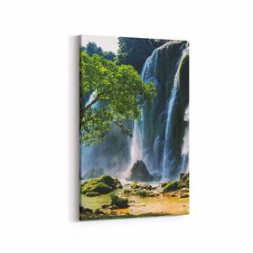 Olla 13457D Doğa Manzara Görseli Dikey 20x30 cm Kanvas Tablo