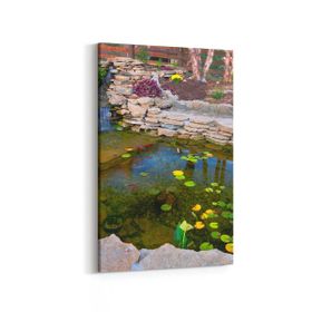 Olla 13460D Doğa Manzara Görseli Dikey 20x30 cm Kanvas Tablo