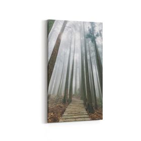 Olla 13461DD Doğa Manzara Görseli Dikey Dar 30x60 cm Kanvas Tablo