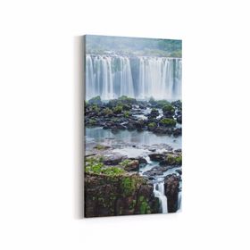 Olla 13465DD Doğa Manzara Görseli Dikey Dar 30x60 cm Kanvas Tablo