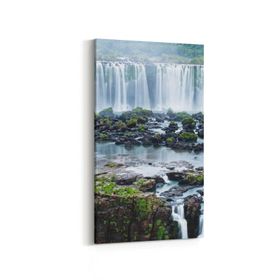 Olla 13465DD Doğa Manzara Görseli Dikey Dar 30x60 cm Kanvas Tablo