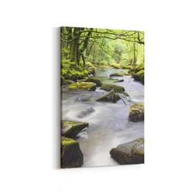 Olla 13469D Doğa Manzara Görseli Dikey 20x30 cm Kanvas Tablo