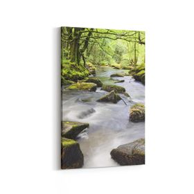 Olla 13469D Doğa Manzara Görseli Dikey 20x30 cm Kanvas Tablo
