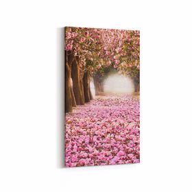 Olla 13470DD Doğa Manzara Görseli Dikey Dar 30x60 cm Kanvas Tablo