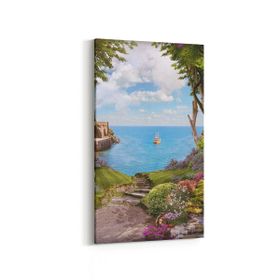 Olla 13480DD Doğa Manzara Görseli Dikey Dar 30x60 cm Kanvas Tablo