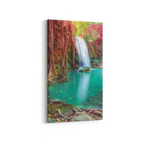 Olla 13481DD Doğa Manzara Görseli Dikey Dar 30x60 cm Kanvas Tablo