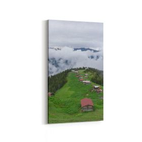 Olla 13483DD Doğa Manzara Görseli Dikey Dar 30x60 cm Kanvas Tablo