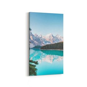 Olla 13485DD Doğa Manzara Görseli Dikey Dar 30x60 cm Kanvas Tablo