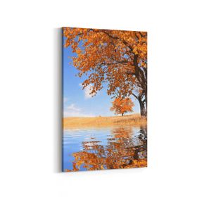 Olla 13488D Doğa Manzara Görseli Dikey 20x30 cm Kanvas Tablo