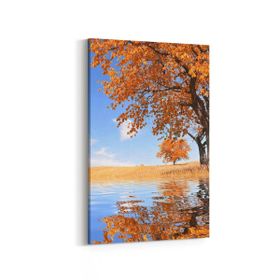 Olla 13488D Doğa Manzara Görseli Dikey 20x30 cm Kanvas Tablo