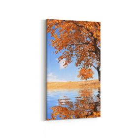 Olla 13488DD Doğa Manzara Görseli Dikey Dar 30x60 cm Kanvas Tablo