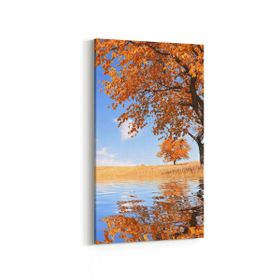 Olla 13488DD Doğa Manzara Görseli Dikey Dar 30x60 cm Kanvas Tablo