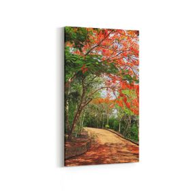 Olla 13489DD Doğa Manzara Görseli Dikey Dar 30x60 cm Kanvas Tablo