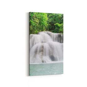 Olla 13499DD Doğa Manzara Görseli Dikey Dar 30x60 cm Kanvas Tablo